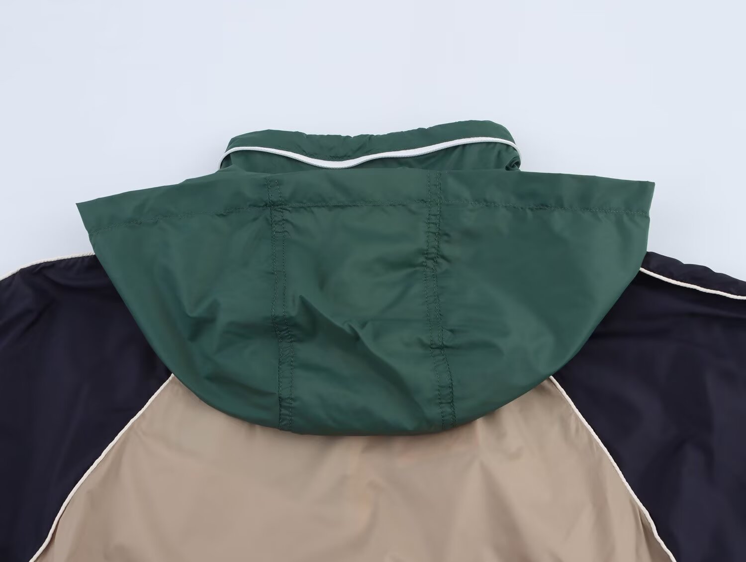 Women's Color-Block Hooded Jacket & Trousers Set