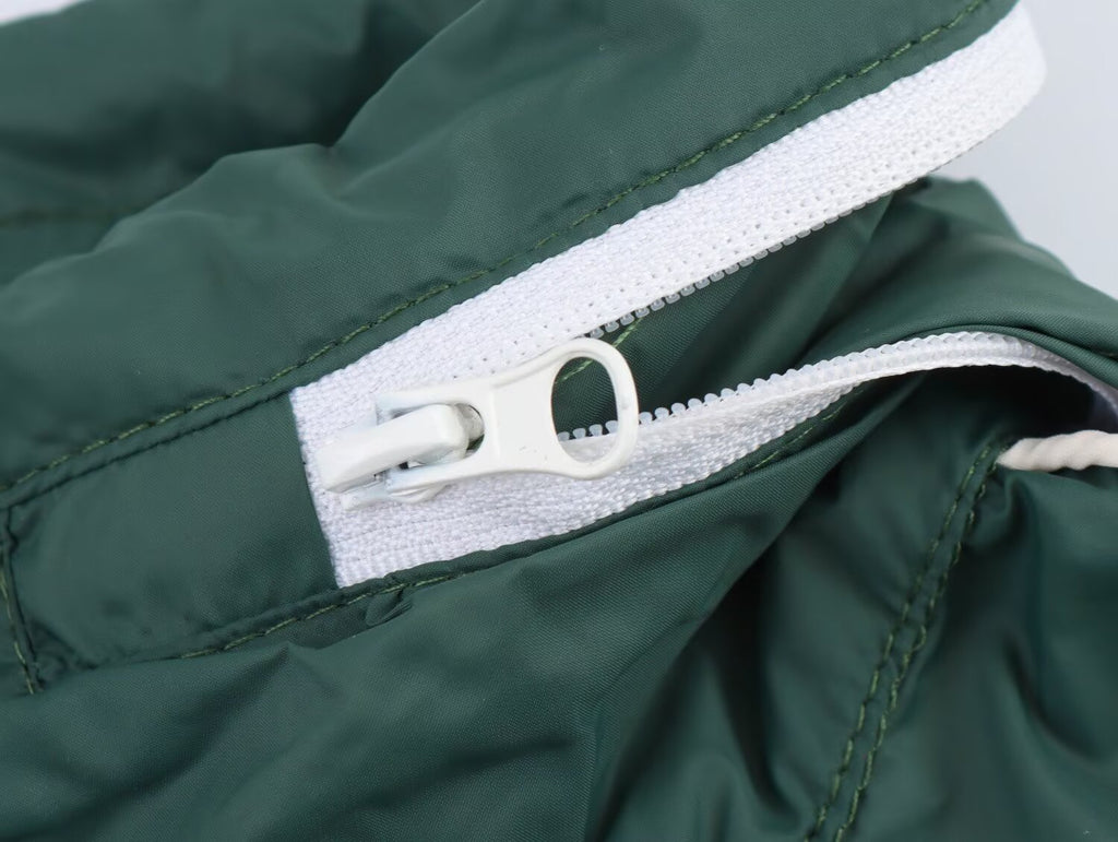 Women's Color-Block Hooded Jacket & Trousers Set