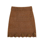 Women's Floral Knit Cardigan & Mini Skirt Set