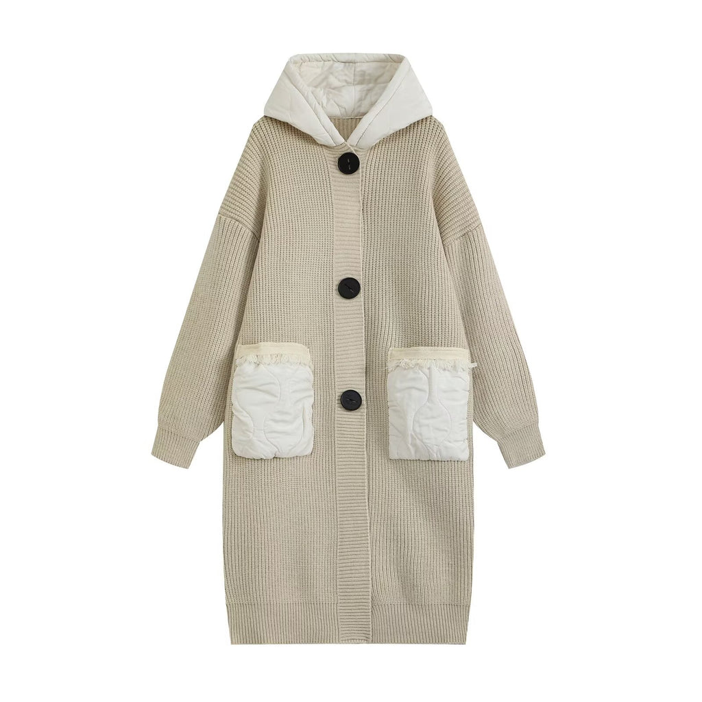 Women's Long Knit Cardigan