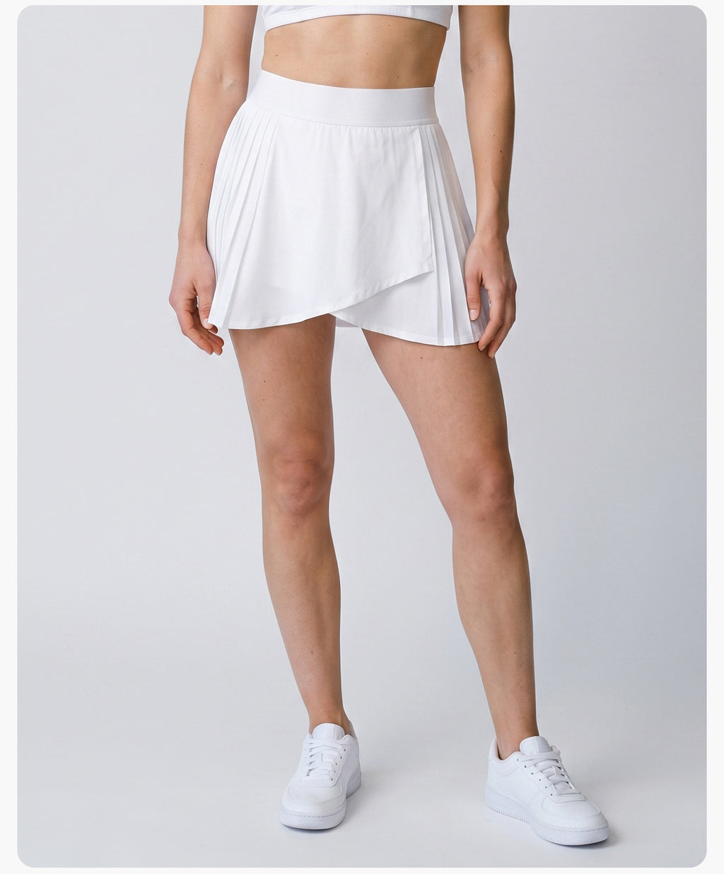 Women's High-Waist Pleated Tennis Skort