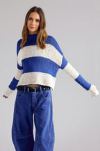 Women's Striped Knit Sweater
