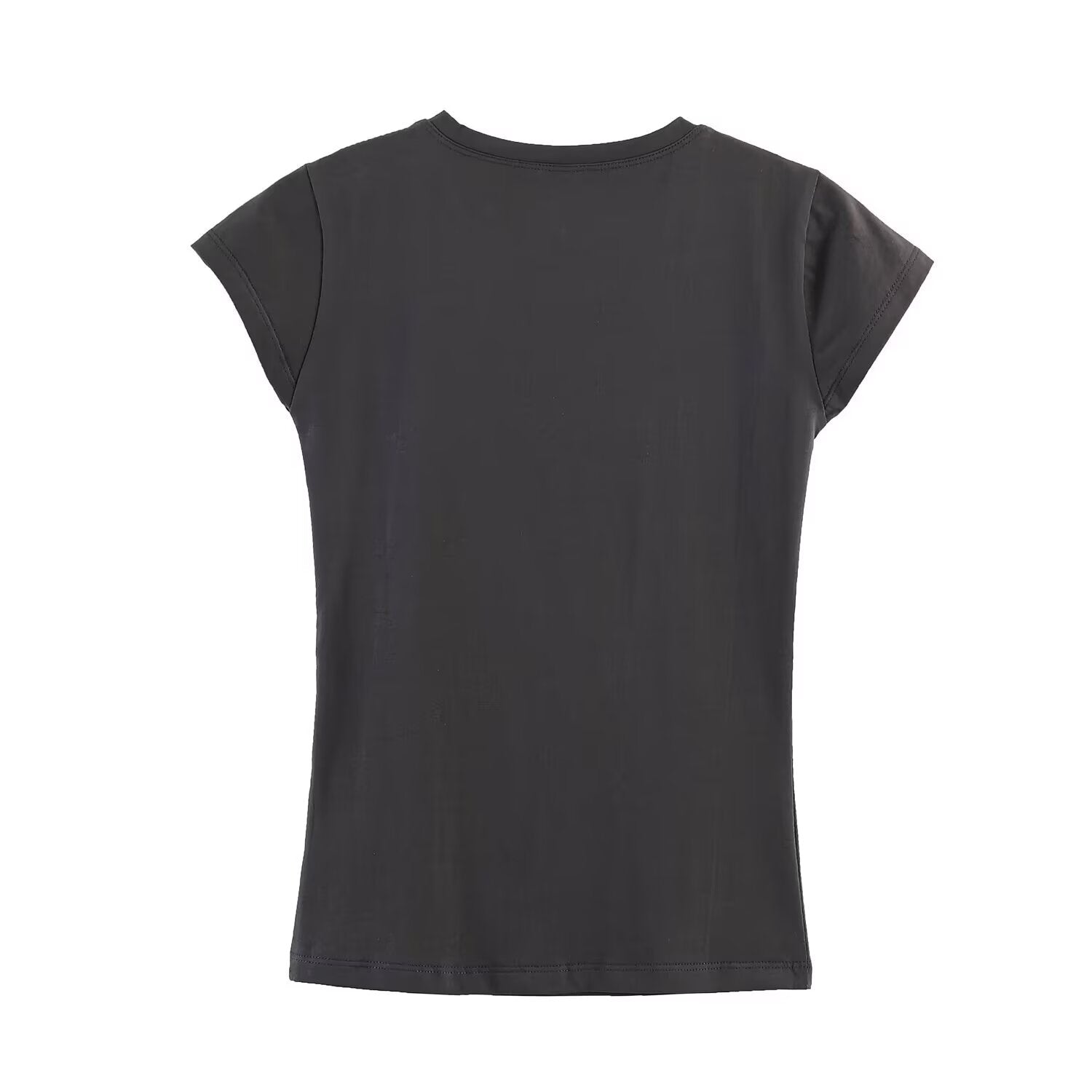 Women's Graphic Print Crew-Neck Short Sleeve T-Shirt