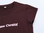 Women's Graphic Print Crew-Neck Short Sleeve T-Shirt