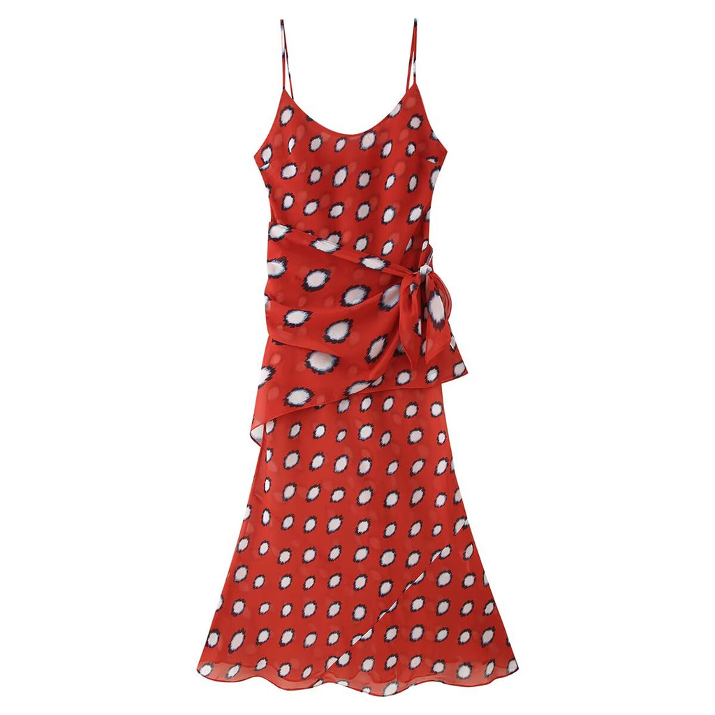 Women's Animal-Print Sleeveless Bodycon Maxi Dress