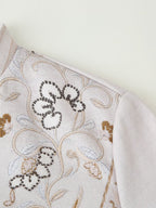 Women's Printed Stand-Collar Jacket