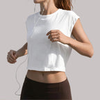 Women's Sleeveless Quick-Dry Fitness Top