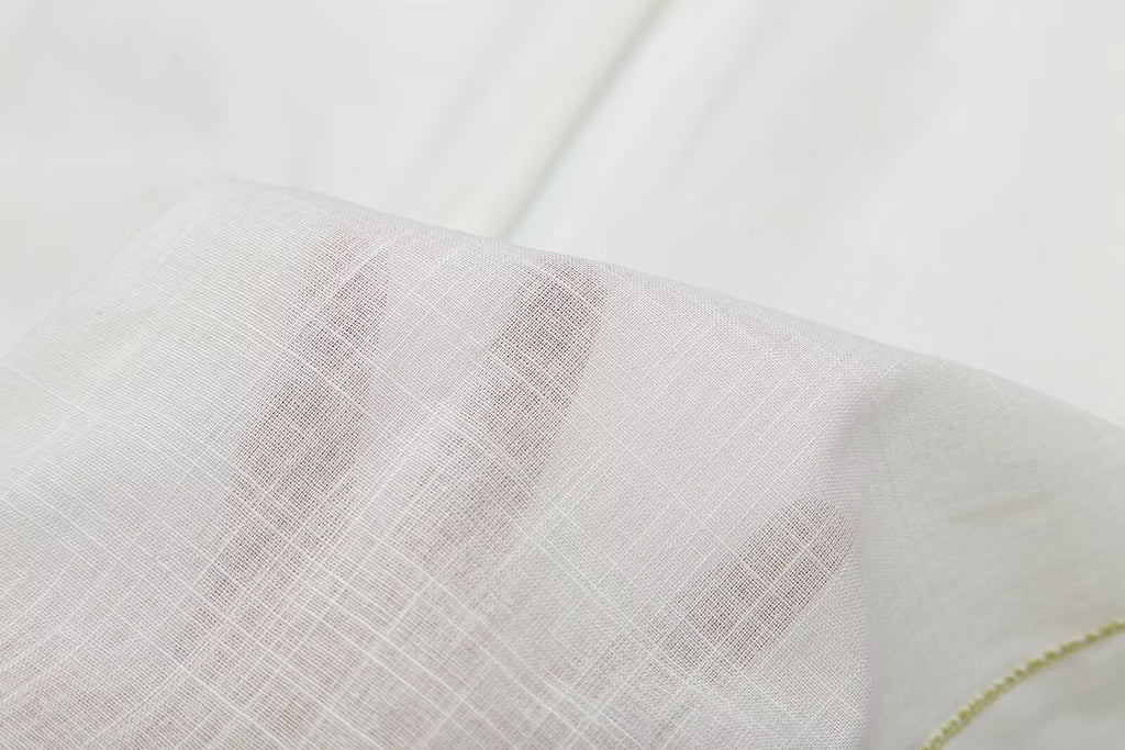 Women's Striped Embroidered Straight-Leg Trousers