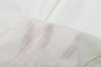 Women's Striped Embroidered Straight-Leg Trousers