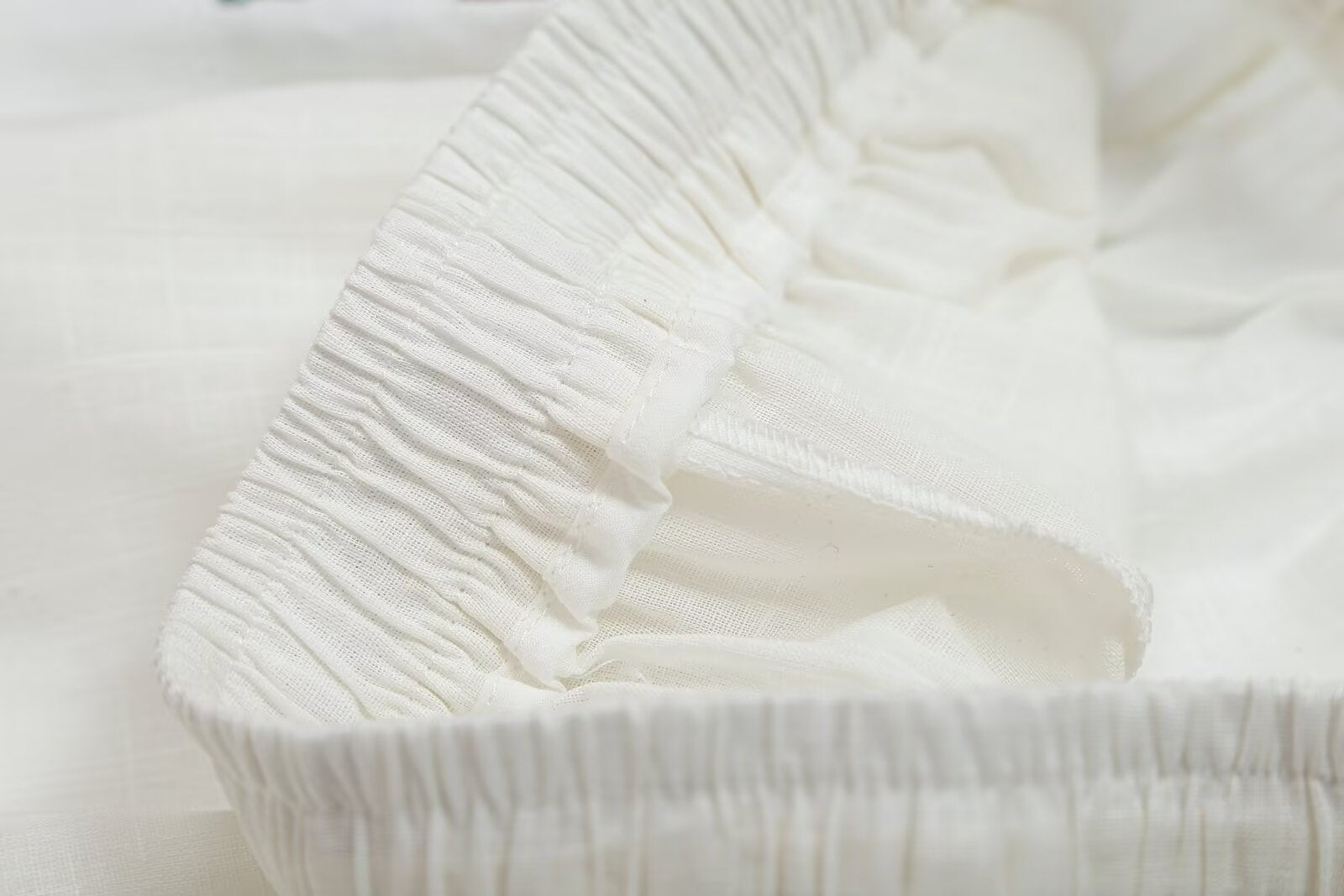 Women's Striped Embroidered Straight-Leg Trousers