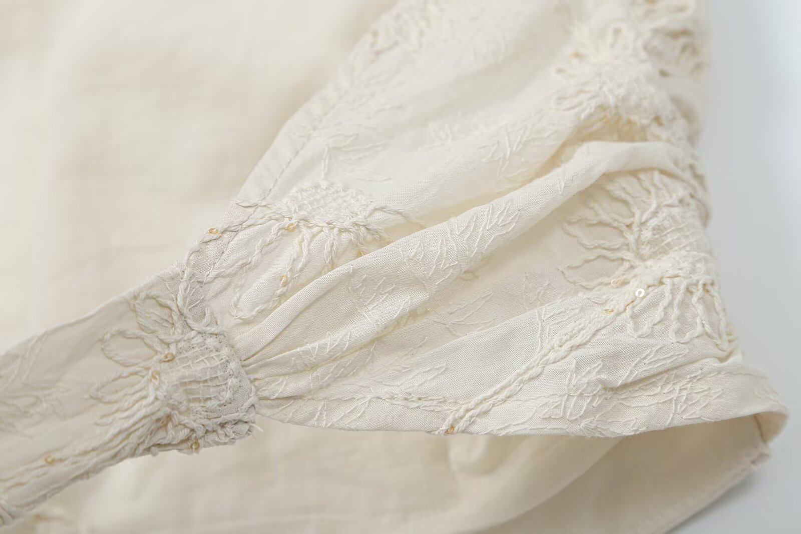 Women's Sequin Embroidered Top & Bloomers Set