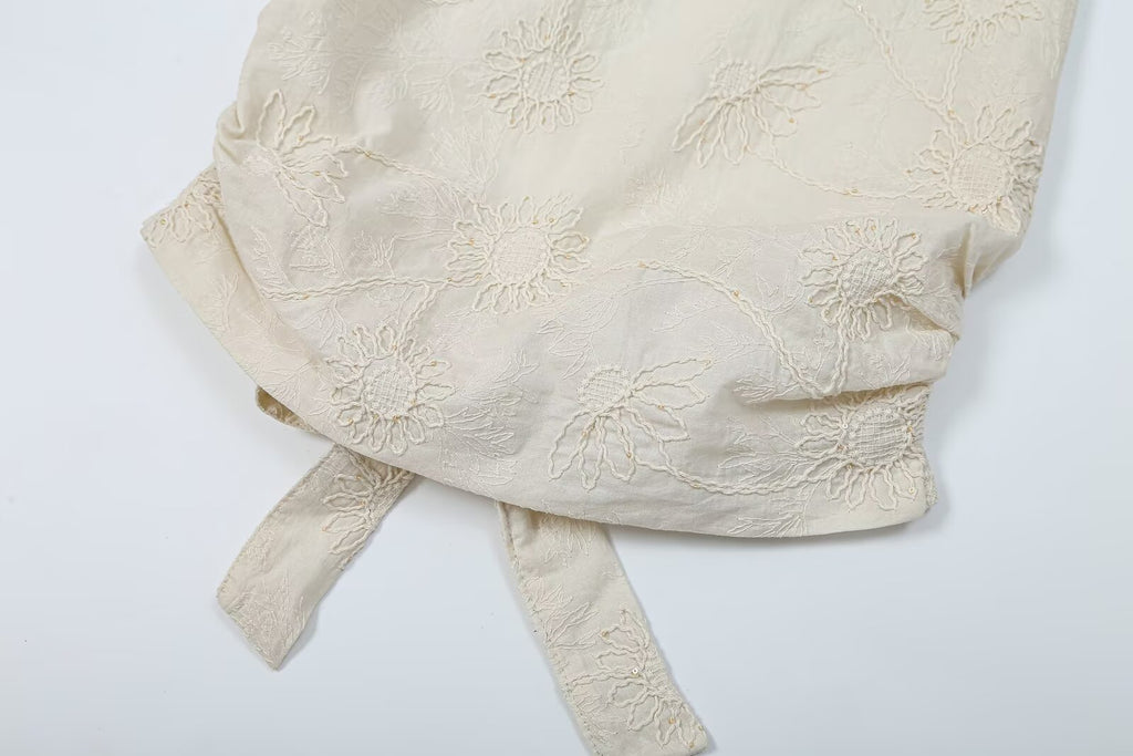 Women's Sequin Embroidered Top & Bloomers Set