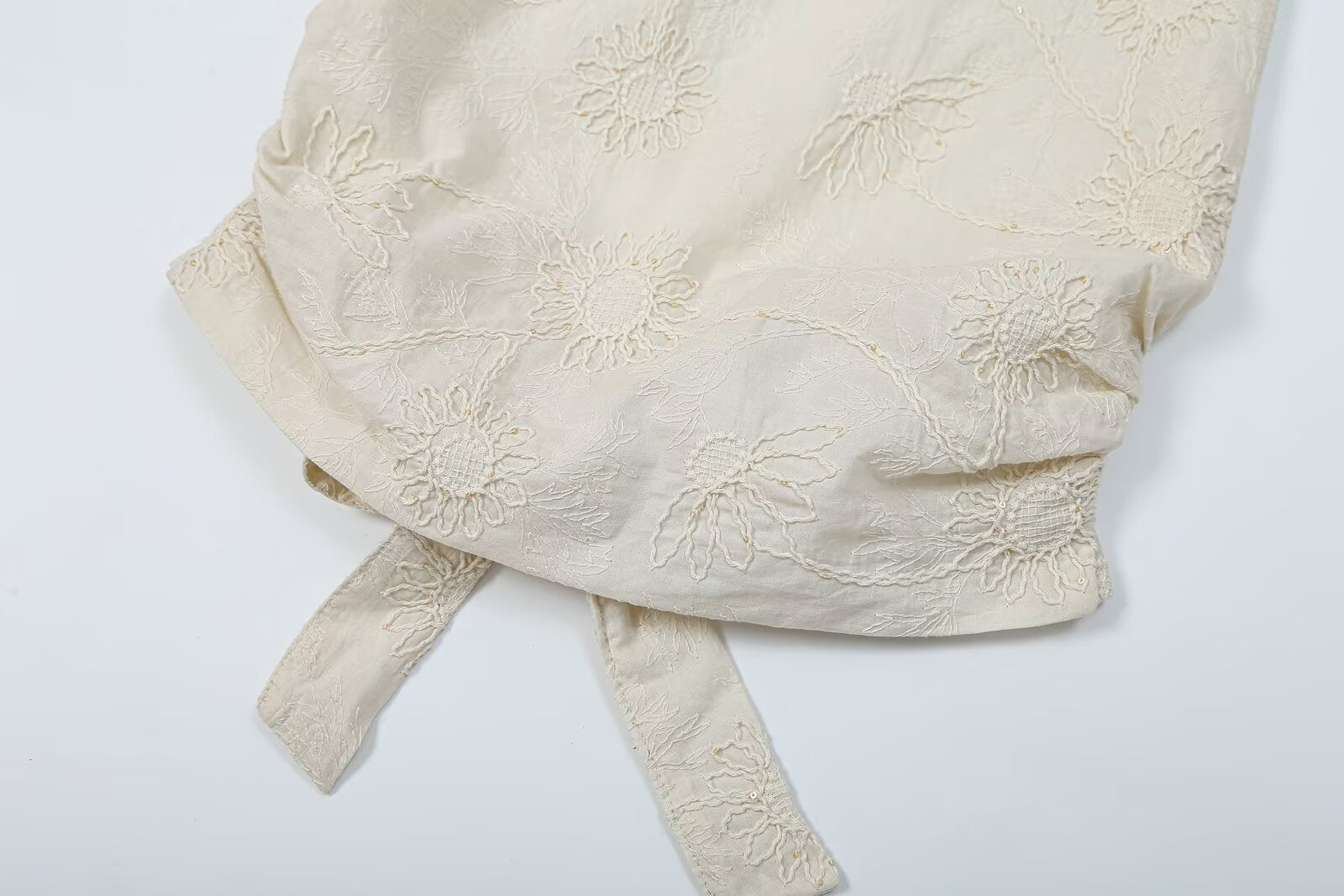 Women's Sequin Embroidered Top & Bloomers Set
