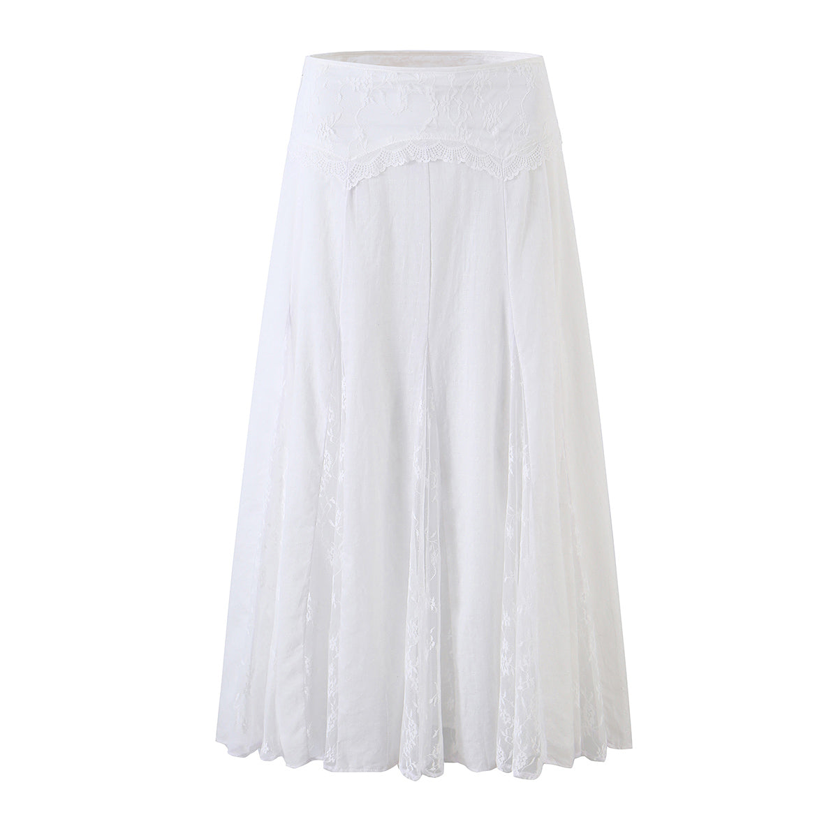 White skirt