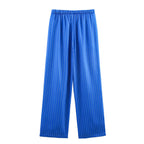 Women's Striped Shirt & Drawstring Pants Set