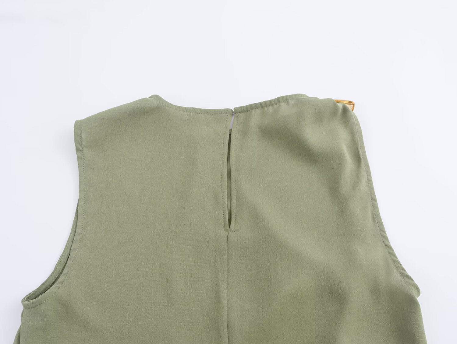 Women's Buckle-Detail Top & Midi Skirt Set