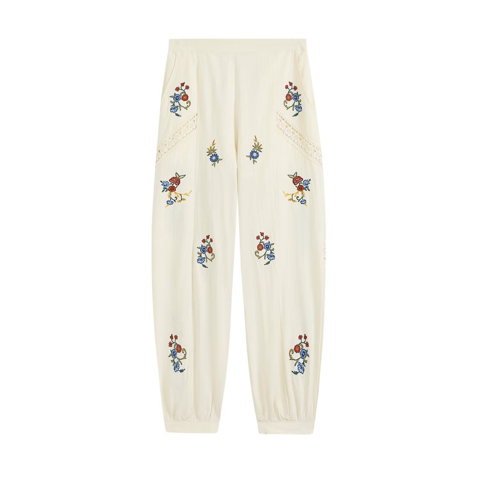Women's Floral Vest Top & Trousers Set
