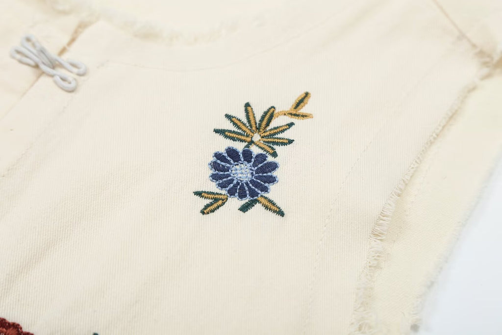 Women's Floral Vest Top & Trousers Set
