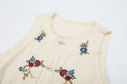 Women's Floral Vest Top & Trousers Set