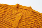 Women's Women Spring Simple Solid Casual Cardigan