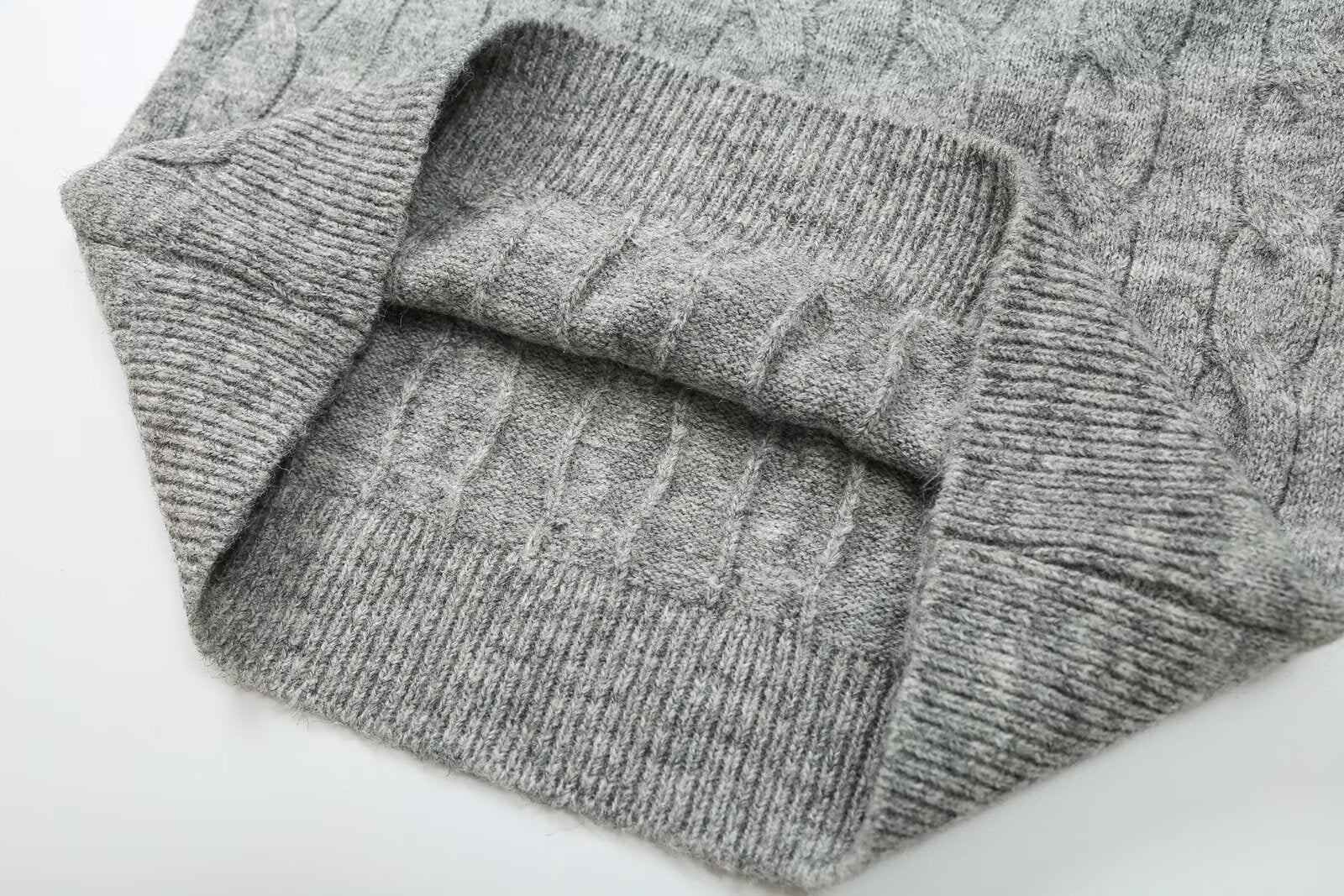Sweater Thickened Thermal Base Knitwear Autumn Winter Collared Brand Top