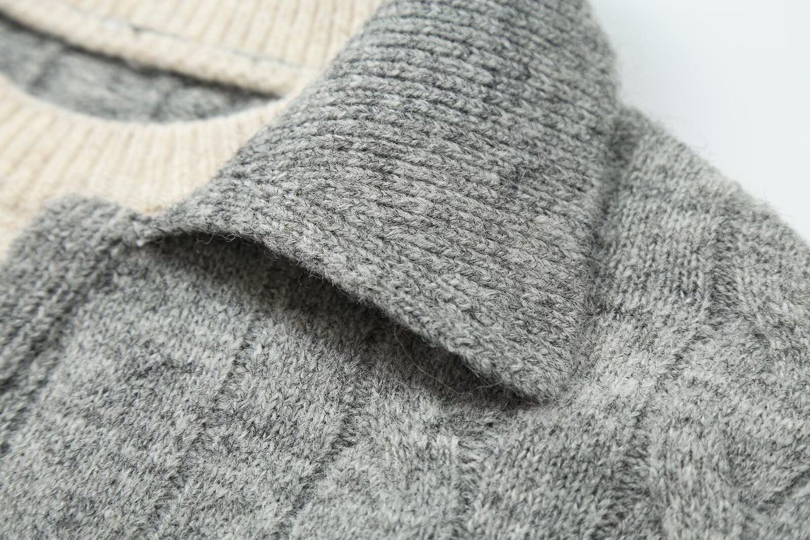 Sweater Thickened Thermal Base Knitwear Autumn Winter Collared Brand Top