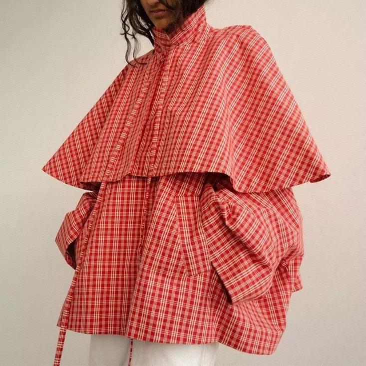Women's Casual Lace-Up Shawl