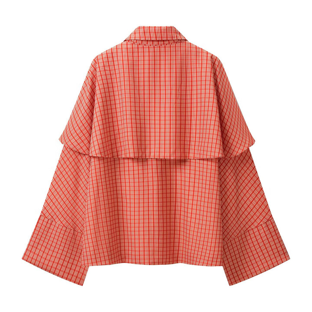Women's Casual Lace-Up Shawl