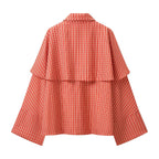 Women's Casual Lace-Up Shawl