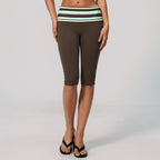 Women's Polka Dot Cropped Yoga Pants