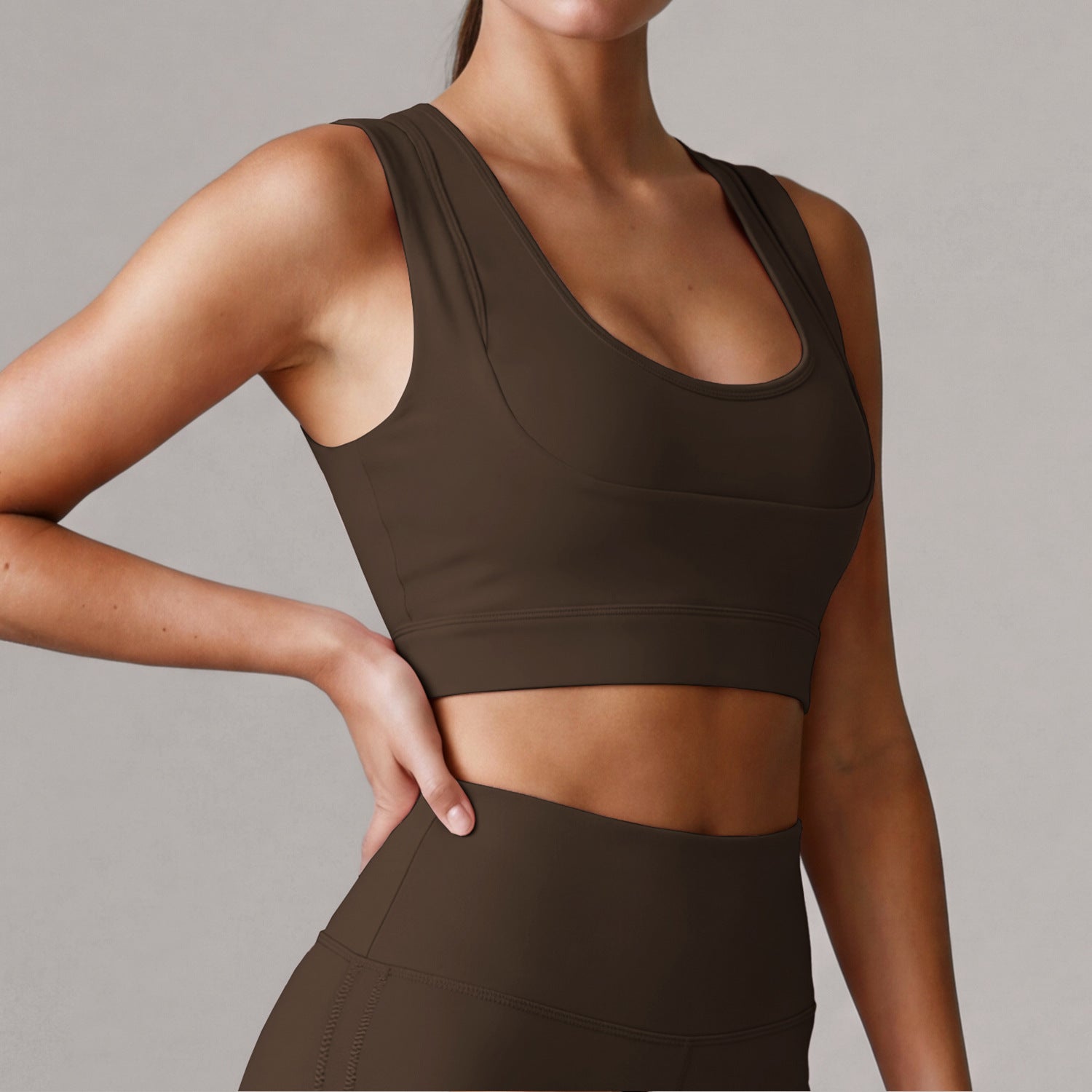 Women's Double-Layer Sports Bra Top