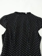 Women's Polka Dot Fitted Mini Dress