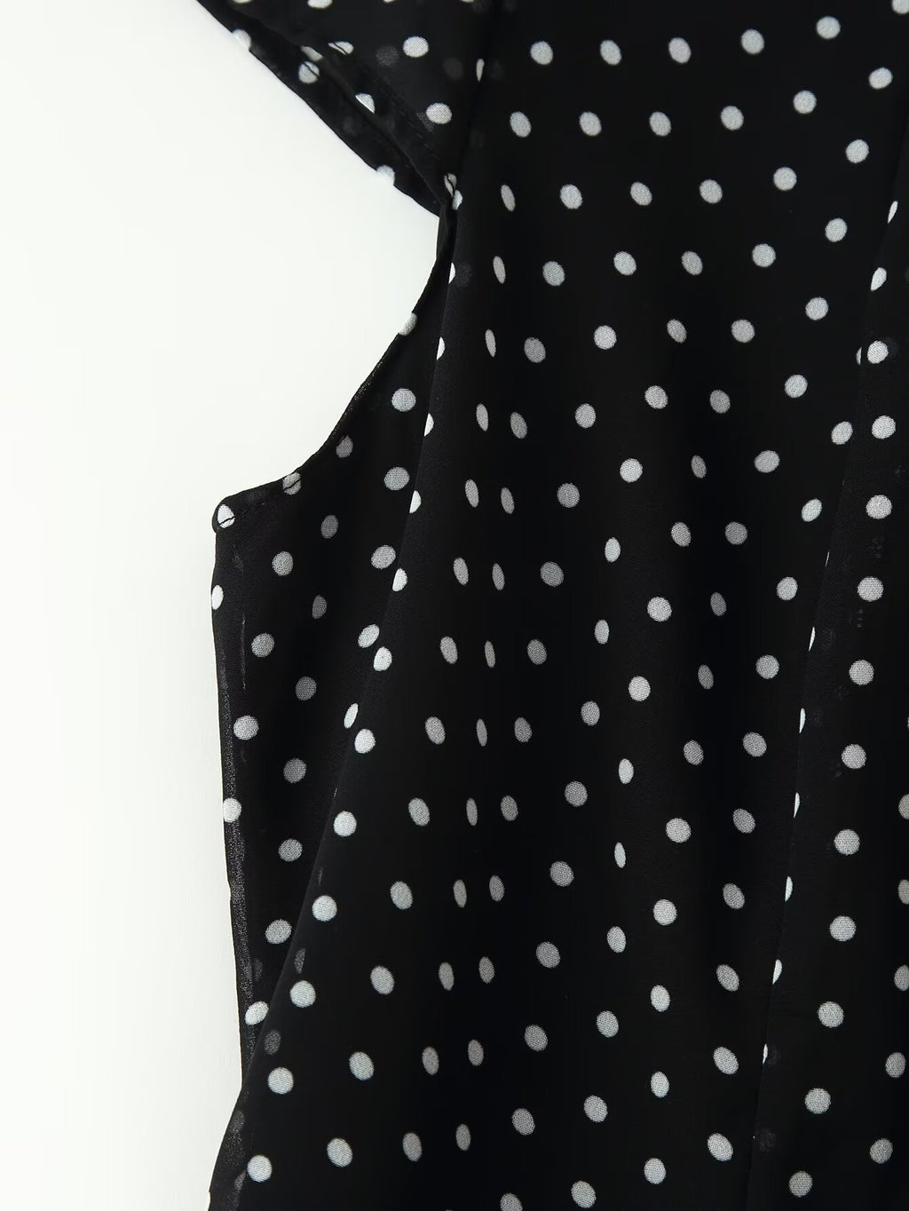 Women's Polka Dot Fitted Mini Dress