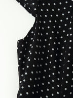 Women's Polka Dot Fitted Mini Dress