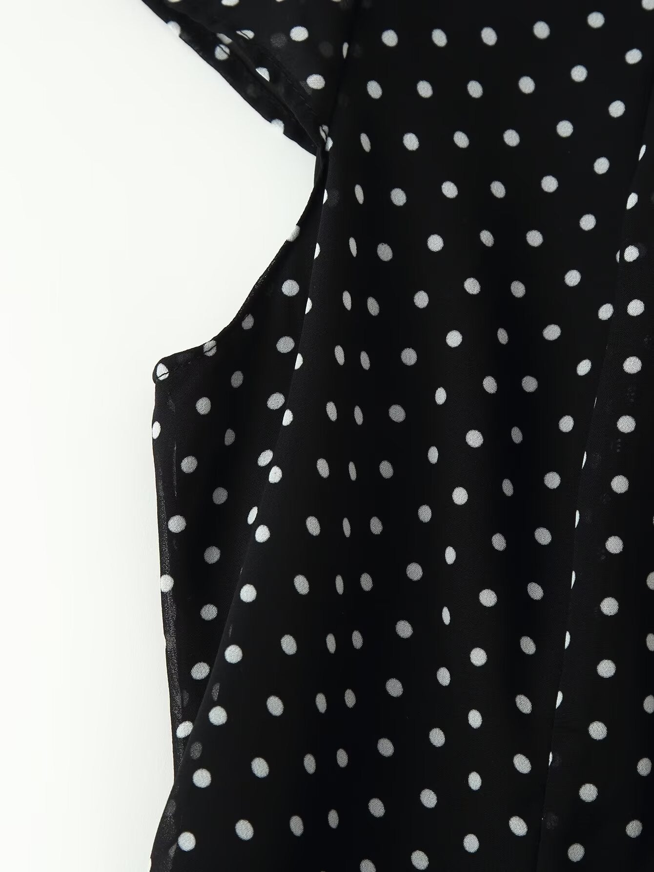 Women's Polka Dot Fitted Mini Dress