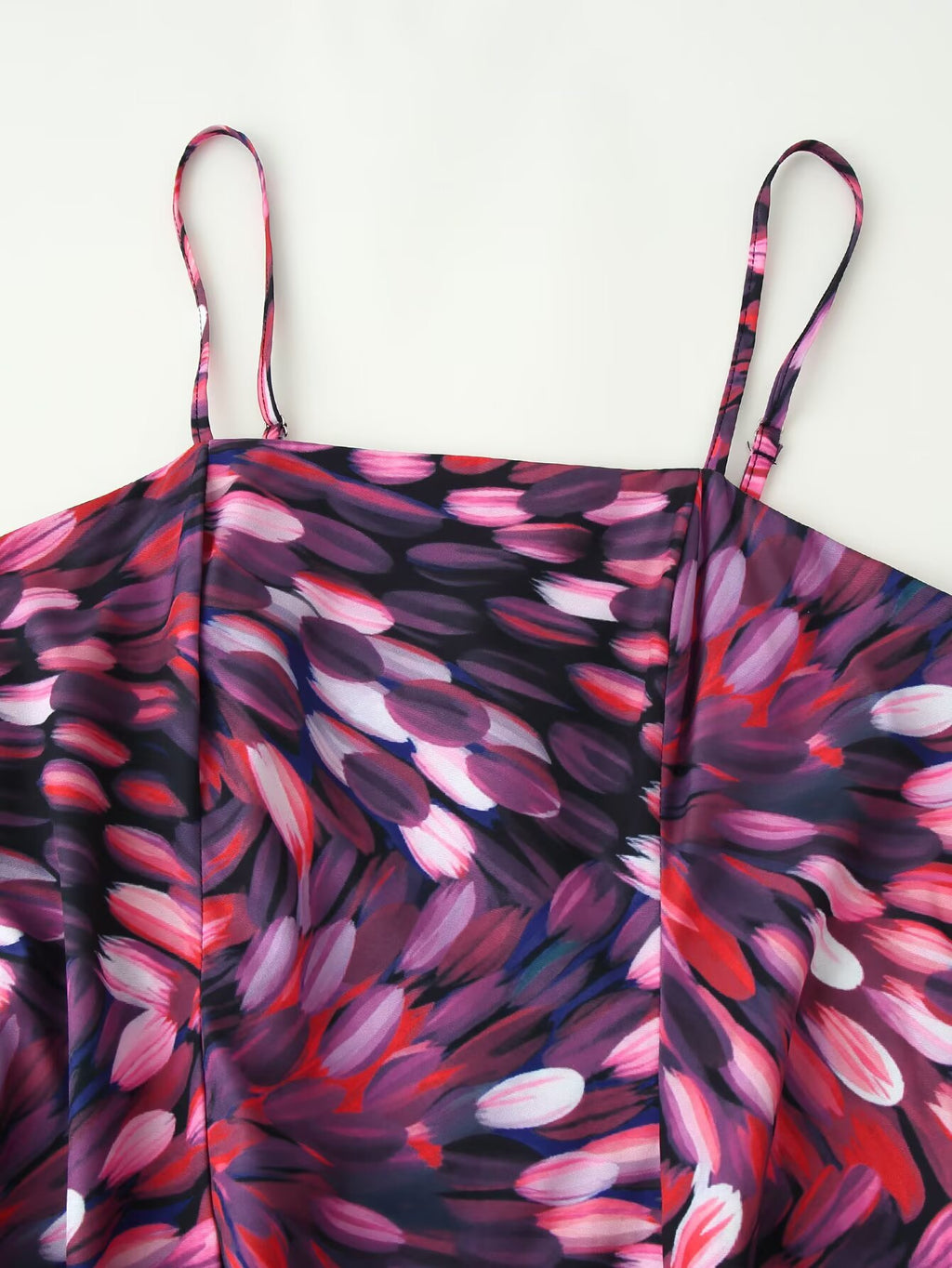 Women's Printed Waist-Tie Swing Maxi Dress