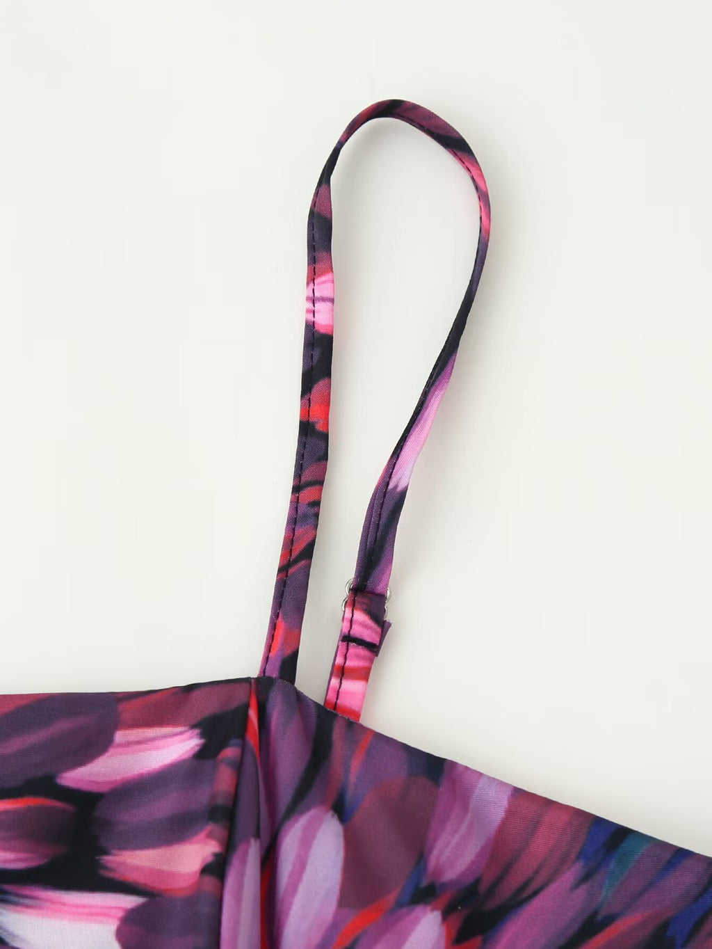 Women's Printed Waist-Tie Swing Maxi Dress
