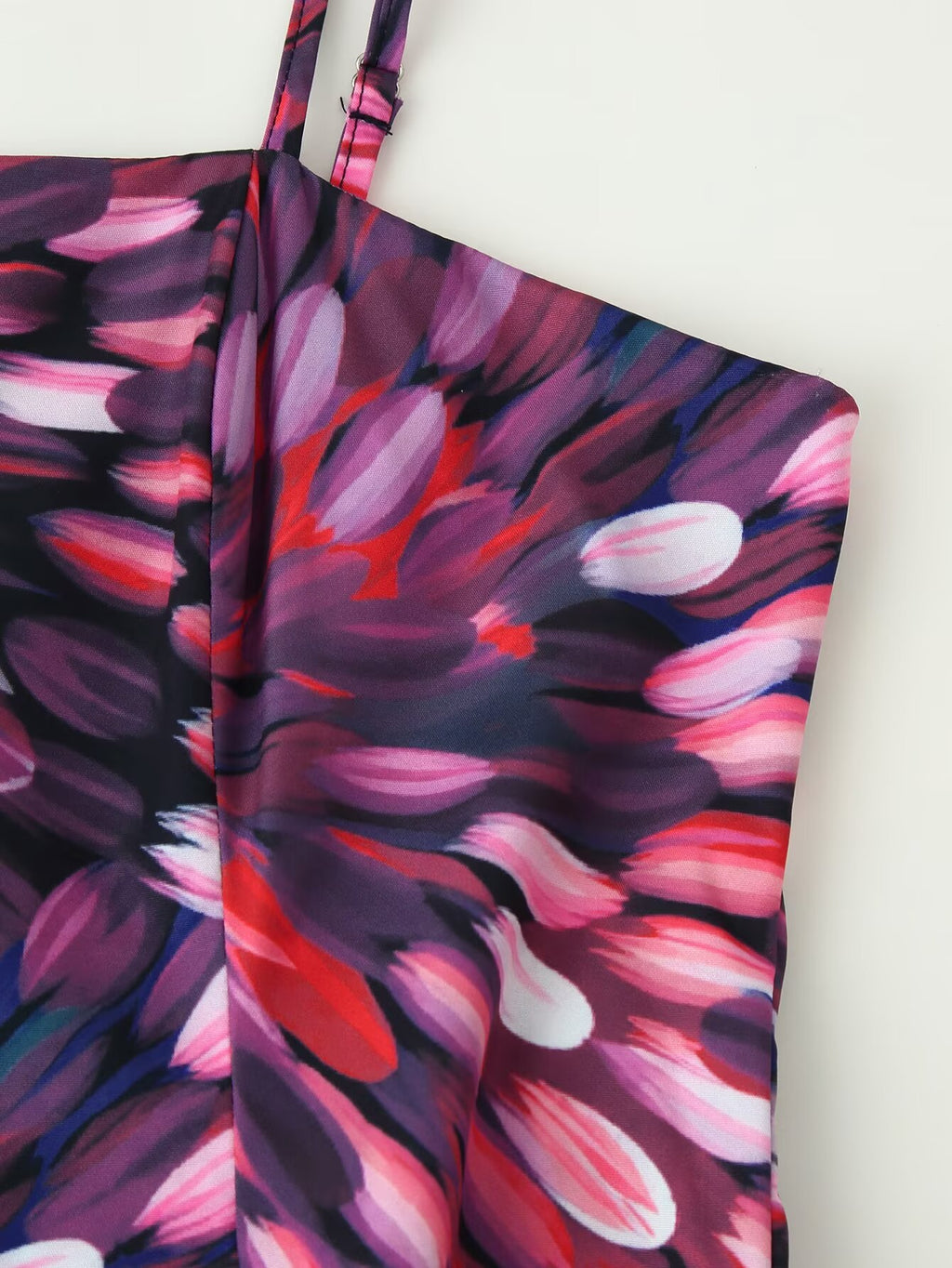Women's Printed Waist-Tie Swing Maxi Dress