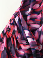 Women's Printed Waist-Tie Swing Maxi Dress
