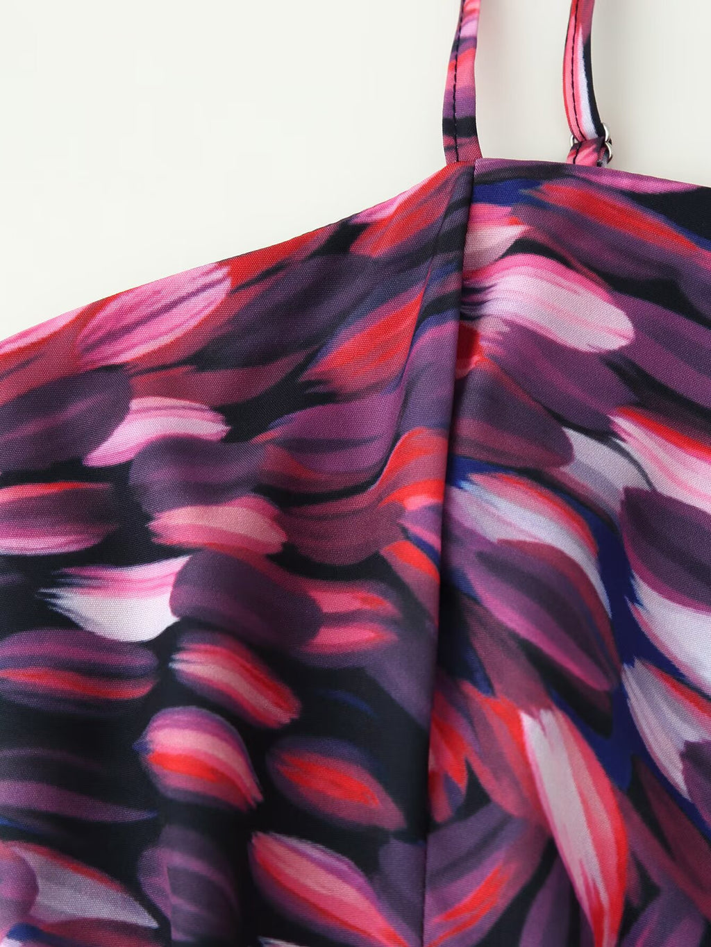 Women's Printed Waist-Tie Swing Maxi Dress