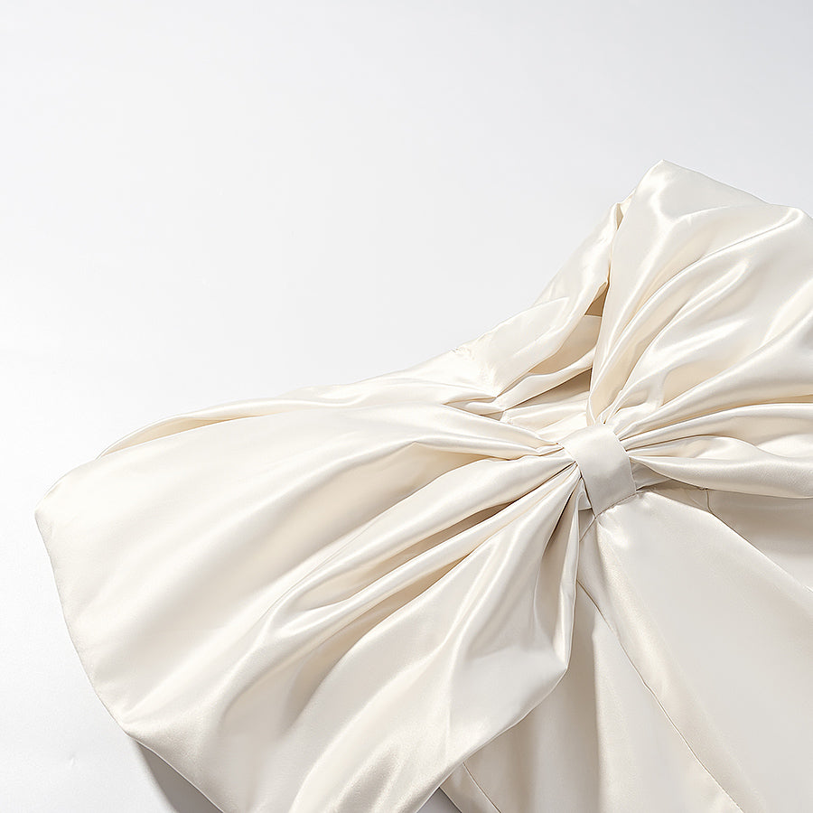 Women's Bow-Detail Strapless Tube Top