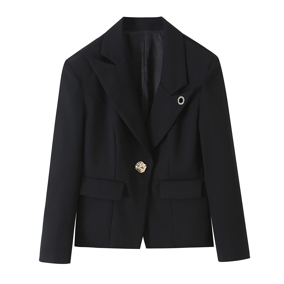 Women's Long Asymmetric Blazer