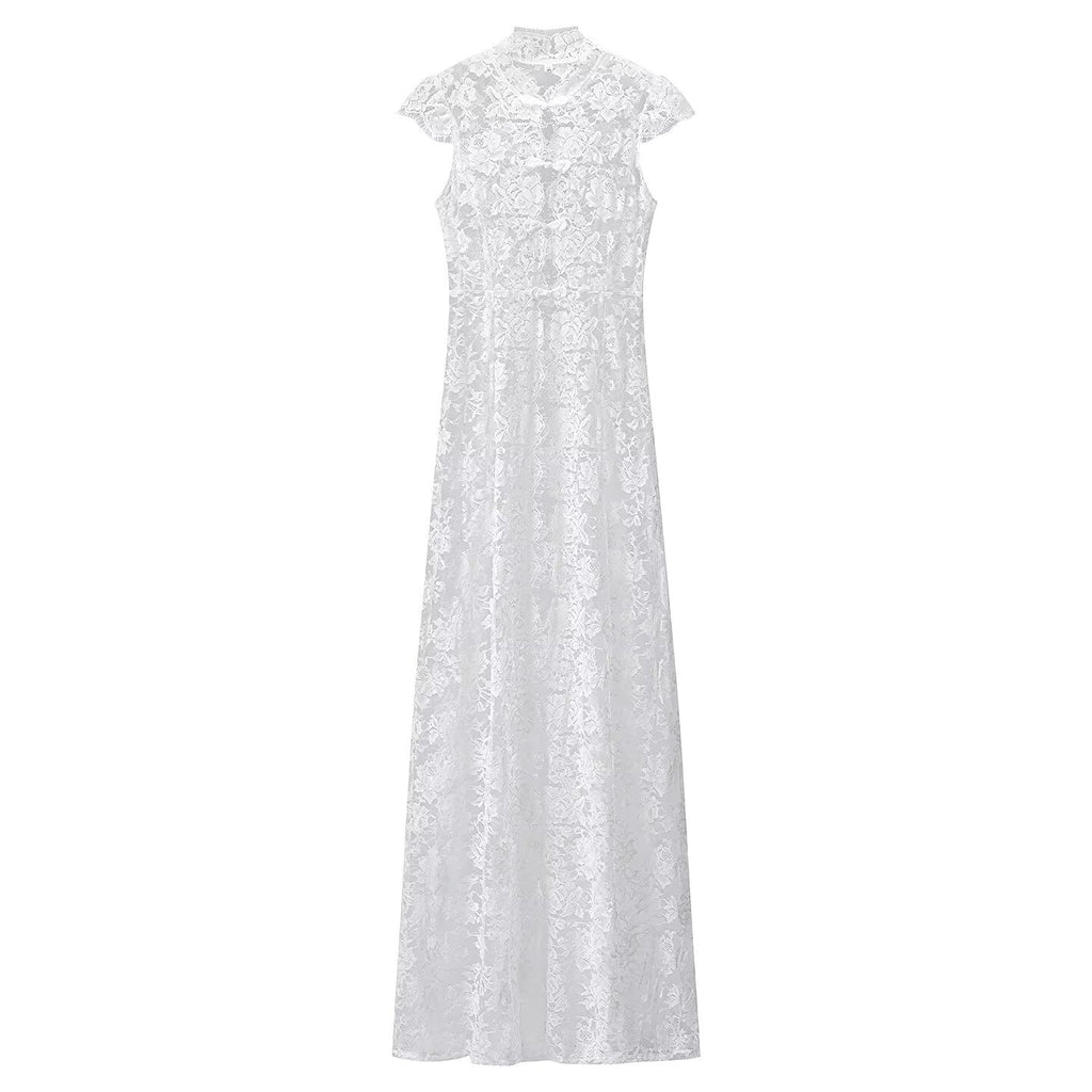Women's Lace Top & Trousers Set