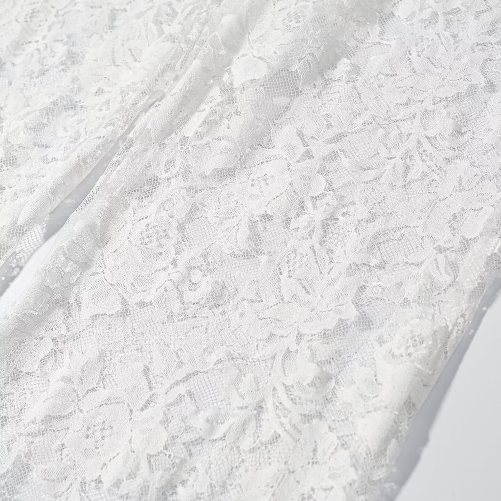 Women's Lace Top & Trousers Set