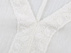 Embroidered V-Neck Loose Blouse