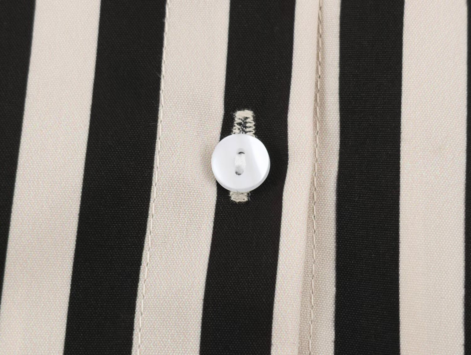 Early Autumn Striped Belted Long Sleeve Shirt