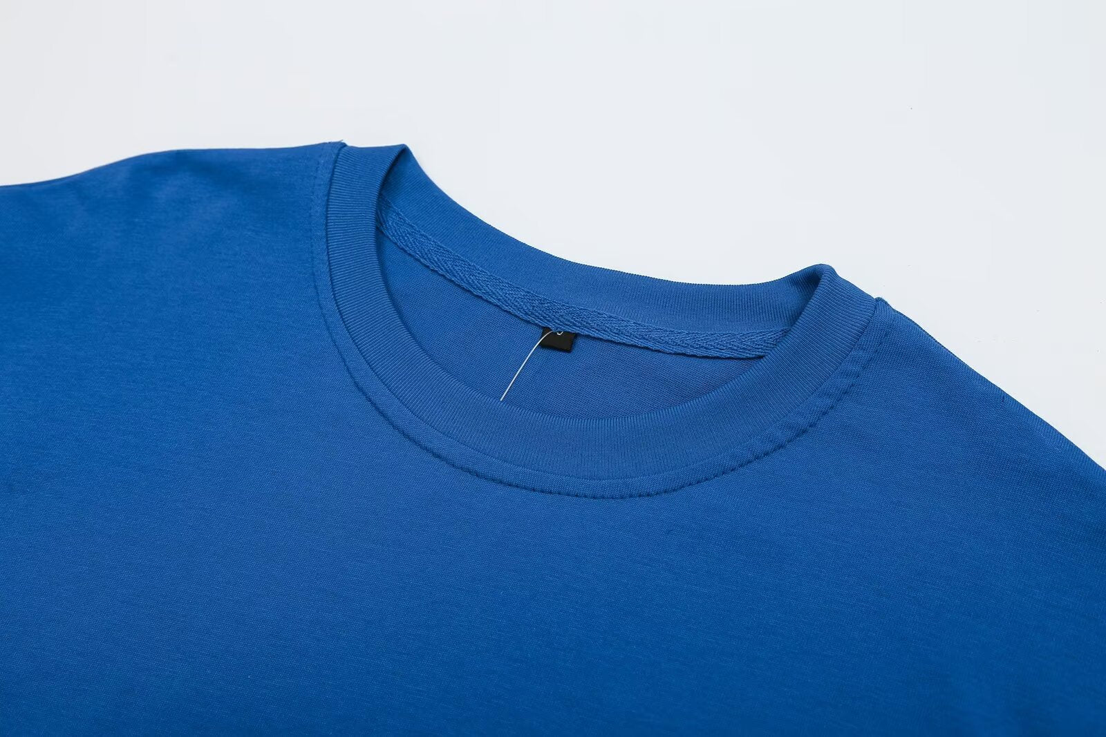 Women's Washed Crew Neck Long Sleeve T-Shirt