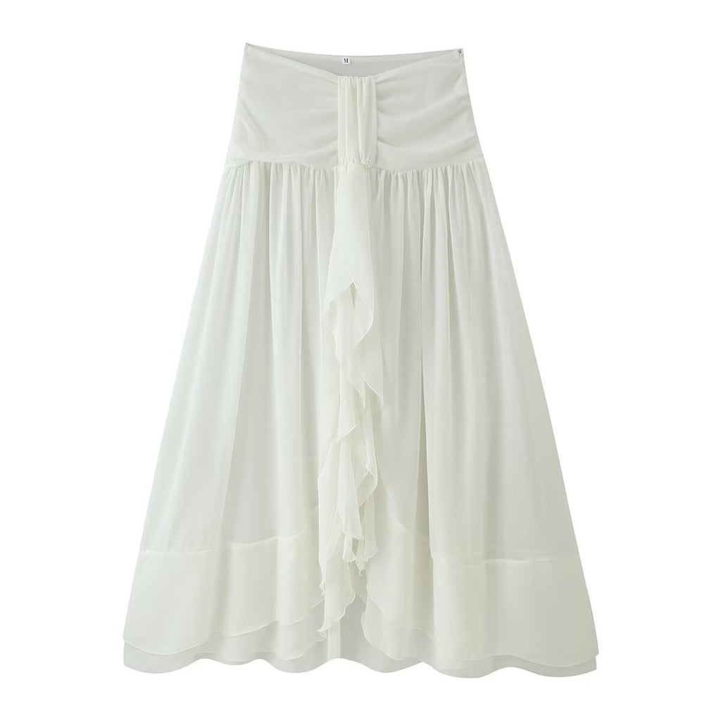 Women's Lace Halter Skirt Set