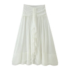 Women's Lace Halter Skirt Set