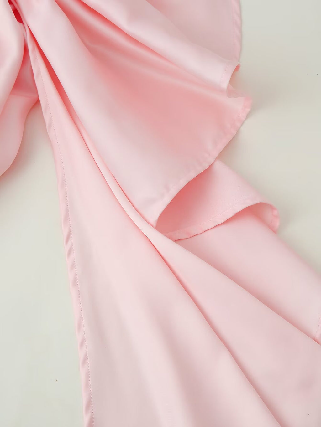 Women's Satin Asymmetric Ruffle Mini Skirt